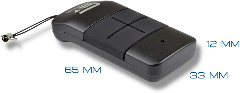 Schartec Handsender T11 mit 433 MHz für Schartec Torantriebe | Garagentoröffner | Garagentor Fernbed