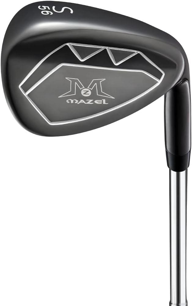 MAZEL Golf Forged Iron Set 9 Pieces, Premium Iron Club 3,4,5,6,7,8,9, P, S for Men Right-Handed, CNC