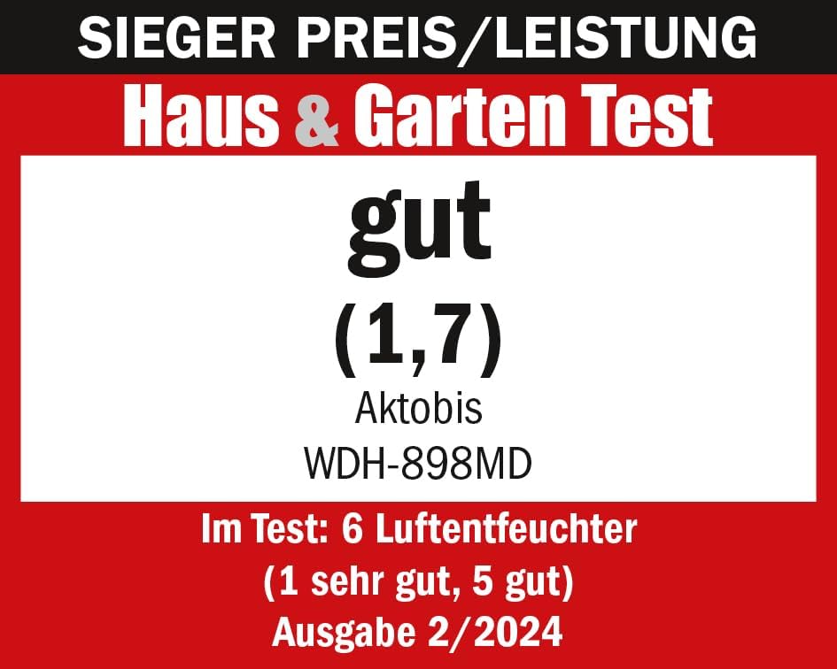 Aktobis Mini-Luftentfeuchter, Entfeuchter WDH-898MD