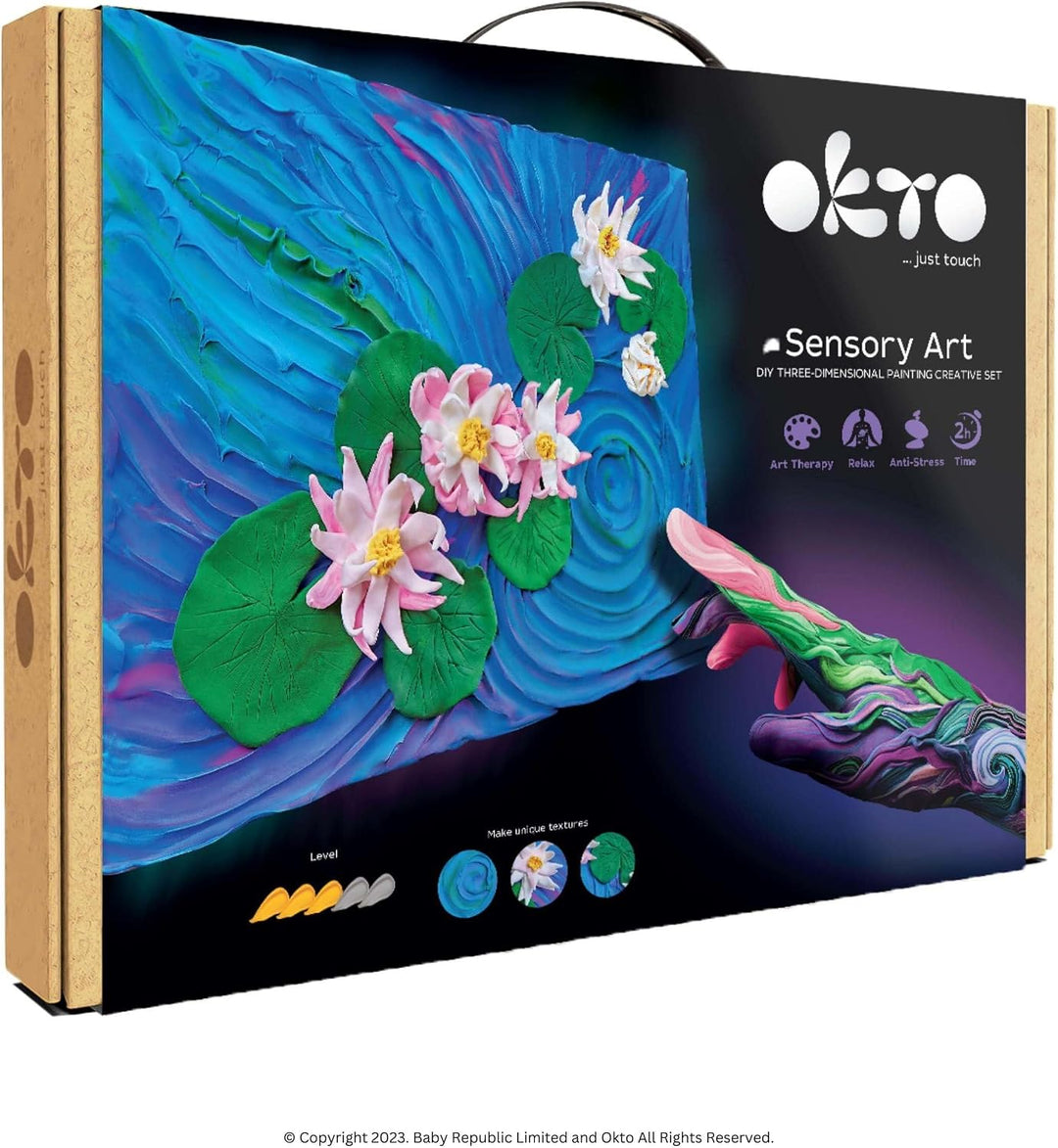 OKTO - Oktoclay Water Lillies Schaumfarbe, 10003, mehrfarbig, Einheitsgrösse