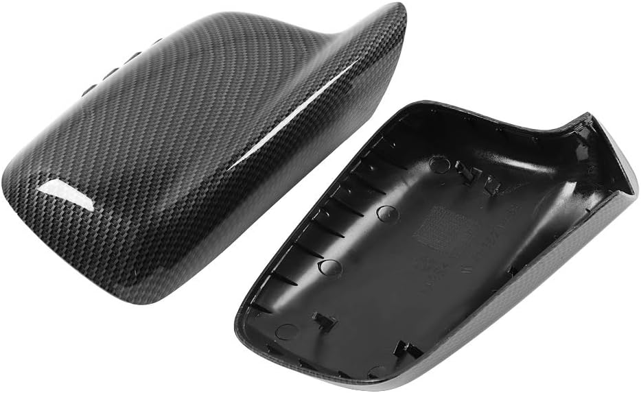 Tür Rückspiegel Abdeckung, Yctze 2 Stück Auto Rückspiegelkappen Rückspiegel Abdeckung Gehäuse Ersatz