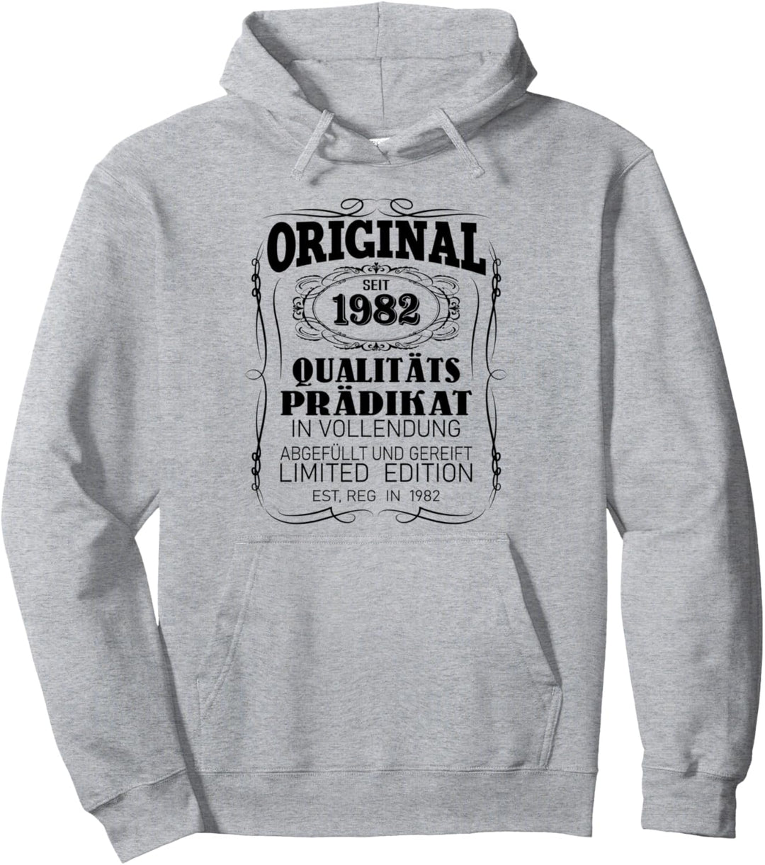 Vintage Original 1982 Geboren Jahrgang 1982 Pullover Hoodie
