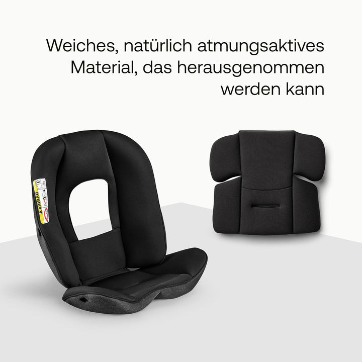Bugaboo Otter by Nuna – i-Size Babyschale ab Geburt mit flacher Liegeposition, UPF 50+ Sonnenverdeck