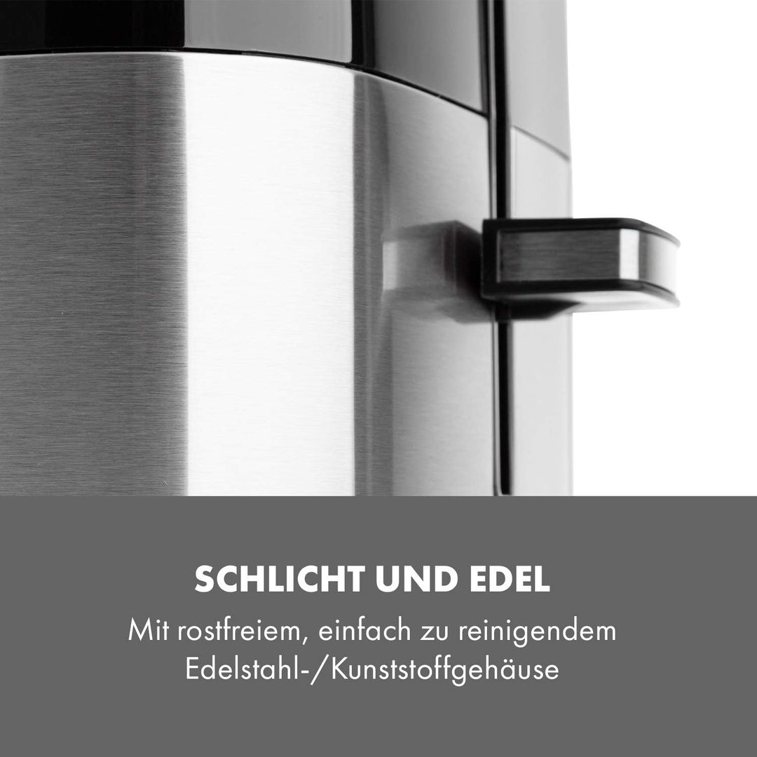 Klarstein Arabica Toaster - 920W, Touch-Bedienfeld, LED-Display, Auftau, Aufwärm- und Abbruchfunktio