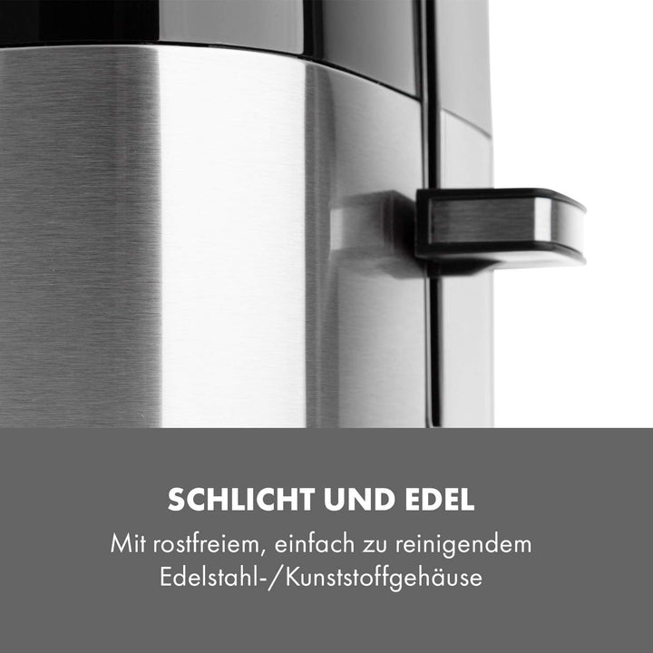 Klarstein Arabica Toaster - 920W, Touch-Bedienfeld, LED-Display, Auftau, Aufwärm- und Abbruchfunktio