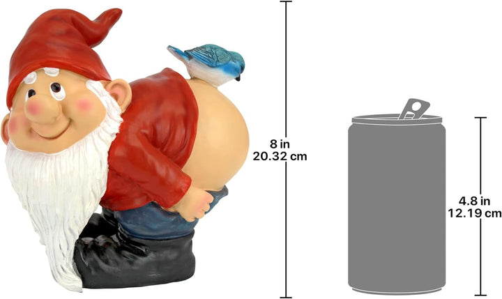 Design Toscano Gartenzwerg Loonie Moonie, Masse: 15,2 x 19 x 20,3 cm M Einzelbett, M Einzelbett