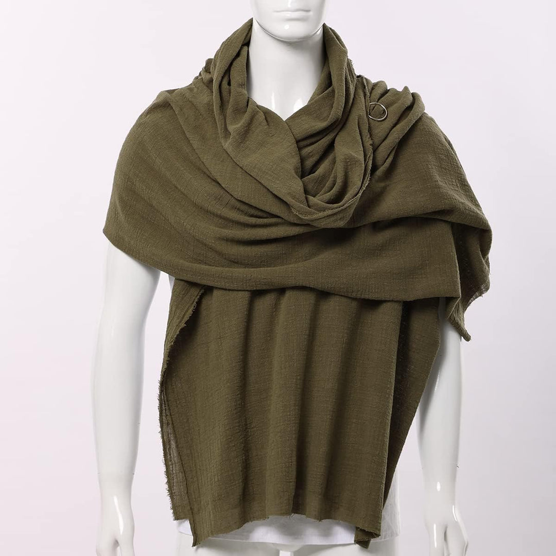 GRACEART Mittelalter Halstuch Tuch Kopftuch Renaissance Pirat Leintuch 230X130 cm Armeegrün, Armeegr