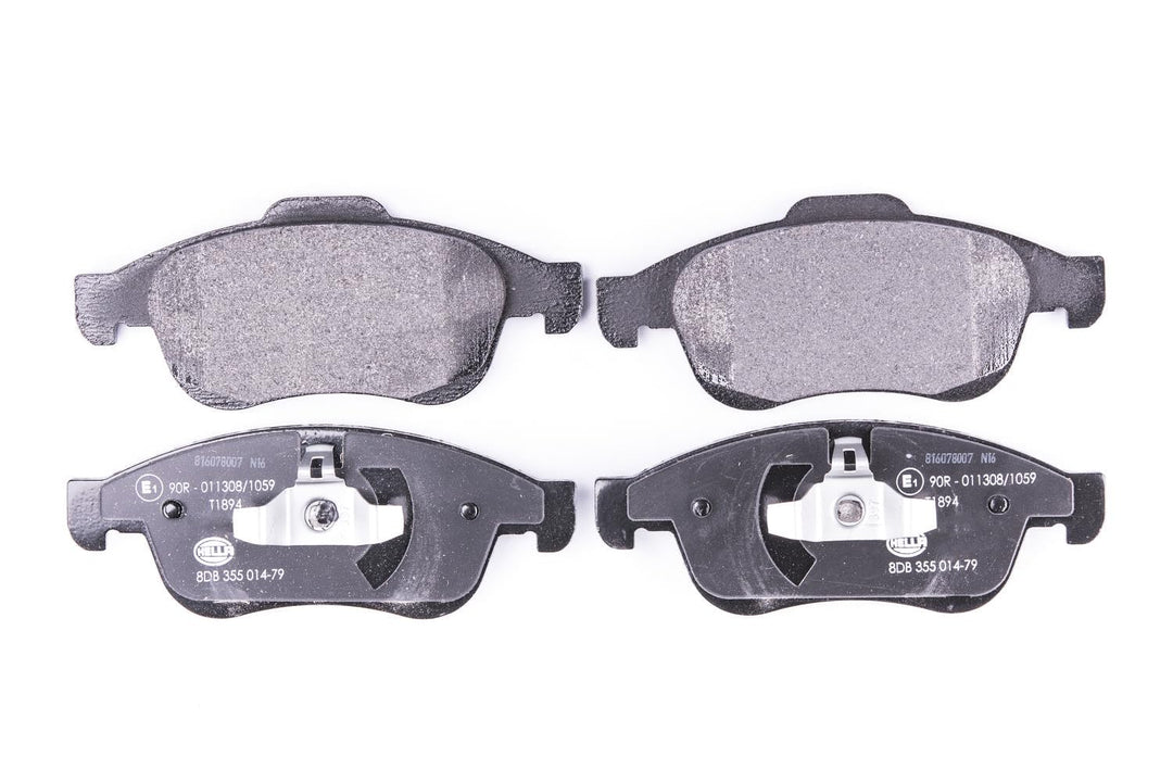 HELLA PAGID 8DB 355 014-791 Bremsbelagsatz - T1894 - Dicke/Stärke: 18mm - Bremssystem: Teves - nicht