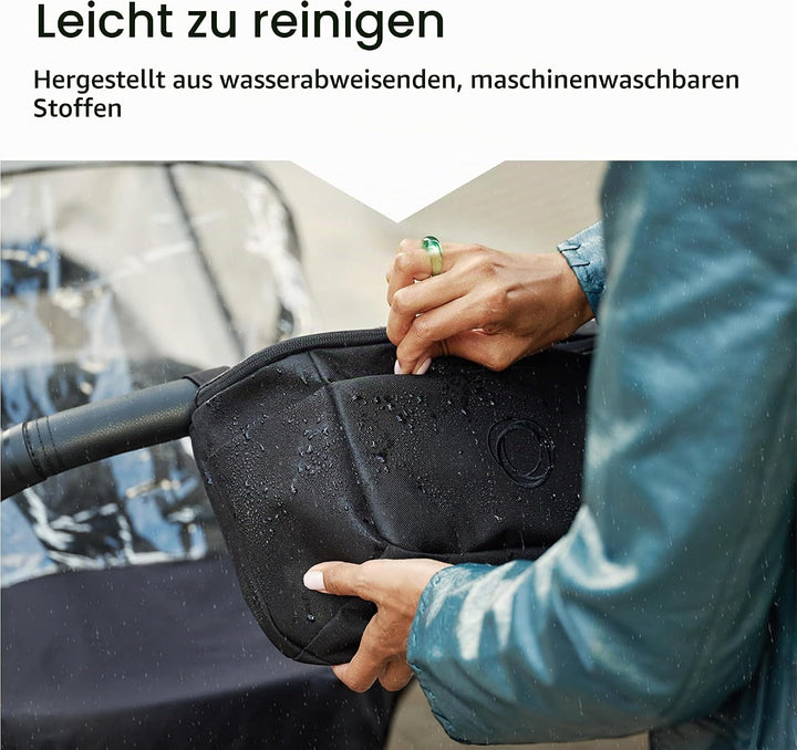 Bugaboo Organizer Deep Indigo Wickeltasche, kompakte Grösse, mehrere Taschen, Deep Indigo