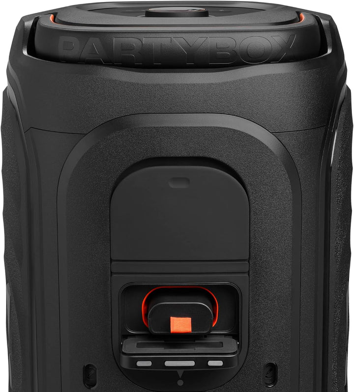 JBL PartyBox 130 Tragbarer Partylautsprecher mit kraftvollem JBL Sound, Bluetooth Lautsprecher mit d