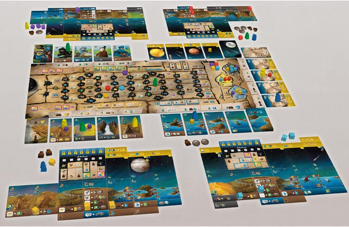 Renegade Games Wayfarers of The South Tigris – Würfelplatzierungs-Strategie-Brettspiel, ab 14 Jahren