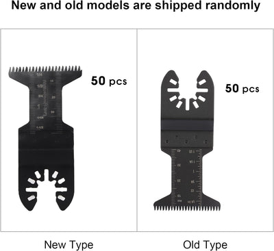 50 stücke Oszillierende Sägeblätter Multi Werkzeug Schneiden Lange Zähne Sägeblätter für Bosch Dreme
