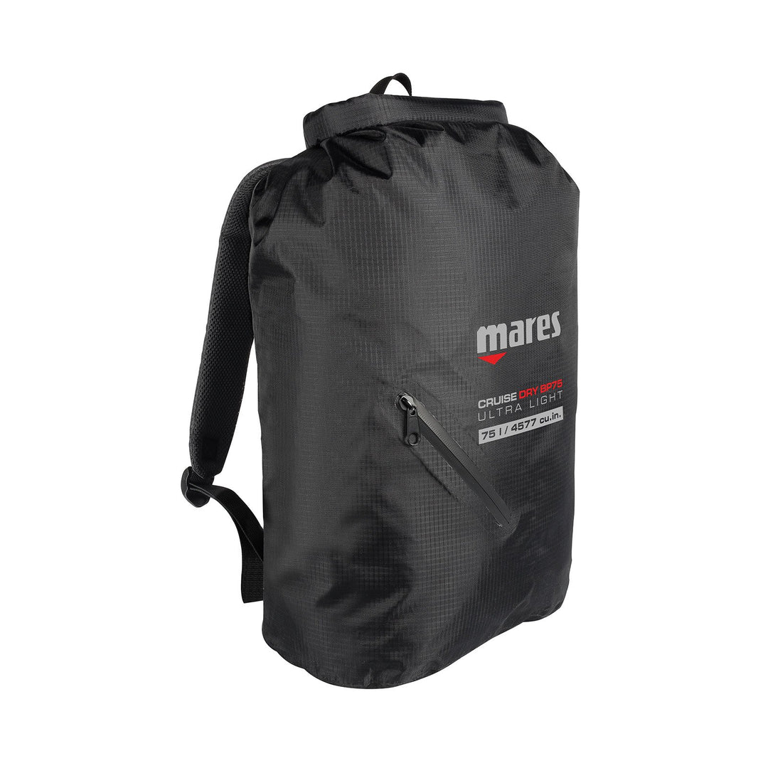 Mares Cruise Dry BP-Light 75L Transporttasche, Black, 41 x 22.5 x 83 cm, 75 Liter
