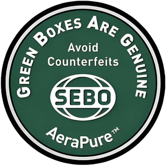 Sebo Mikrofilterbox D 8191 für Sebo airbelt D inklusive 1 Hospital-Grade-Filter D und 1 Motorschutzf