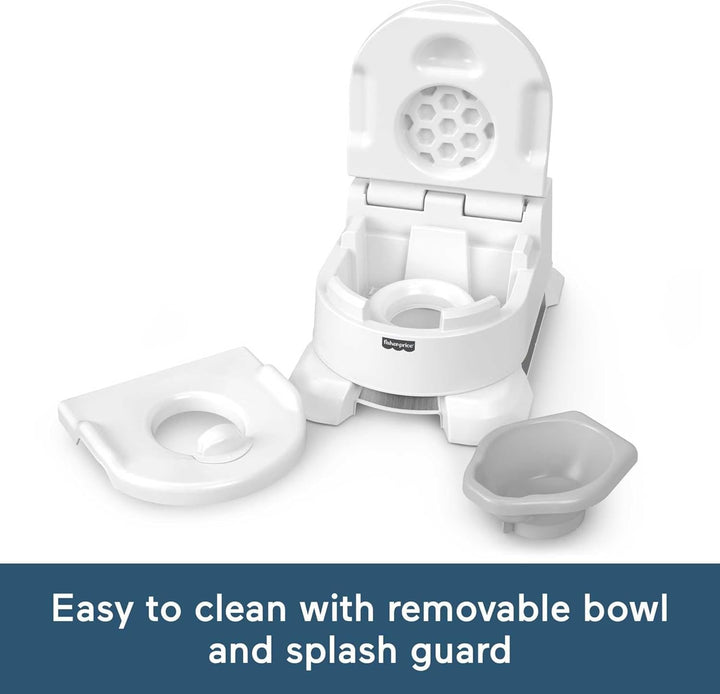 Fisher-Price GPN14-4-in-1 Premium Töpfchen – mitwachsendes Töpfchen, mit realistischen Geäruschen &