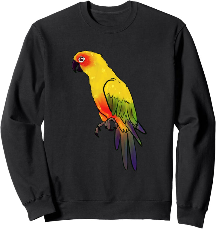 Schöner Papagei Sweatshirt