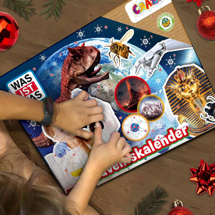 CRAZE was IST was Wissenschaft Adventskalender – Spielzeug-Adventskalender mit Experimenten für Kind