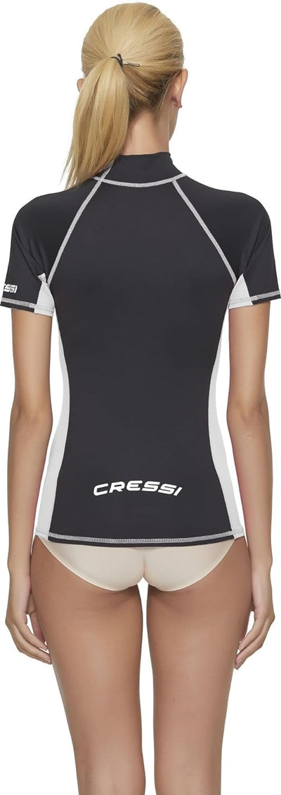 cressi Lady Rash Guard – Schützender Rashguard Damen Kurze oder Langen Ärmel für Sup und Wassersport