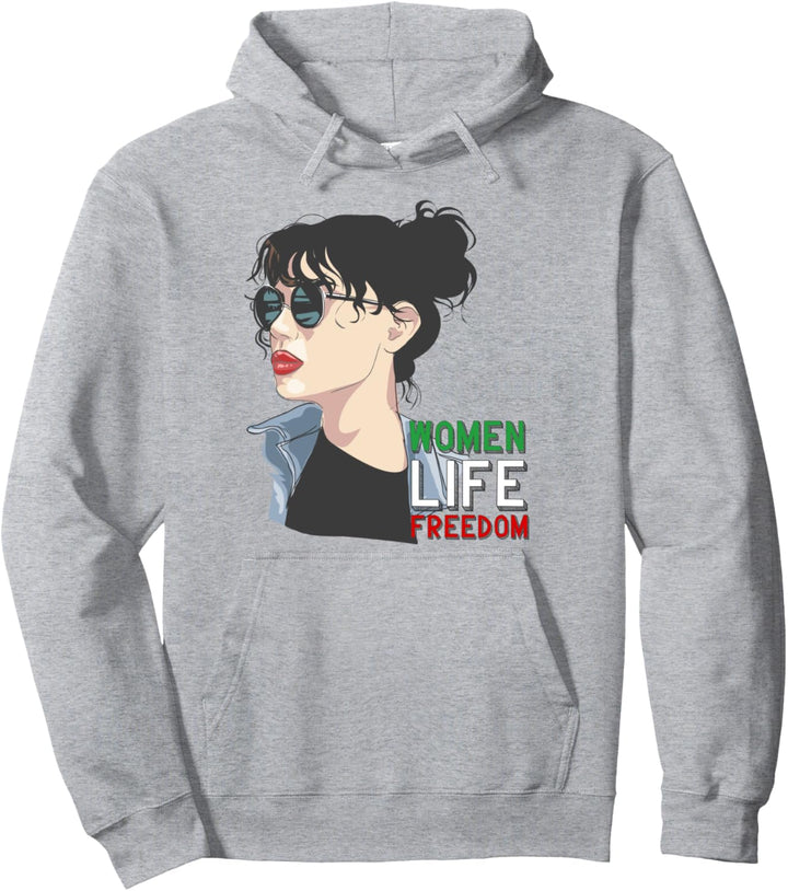 Women Life Freedom Zan Zandegi Azadi, iranische Frauenfeminist Pullover Hoodie