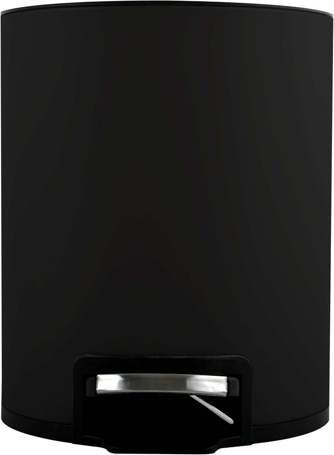 Spirella - Treteimer Edelstahl RIKU Mattschwarz 5L, Mattschwarz 5L