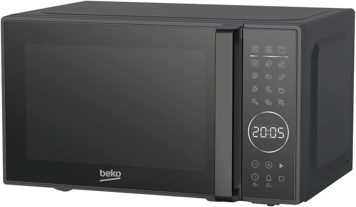 Beko - MGC20130BB - Mikrowelle mit Grill 20 Liter, 1000 W, digitaler Timer, Freistehend, 10 Leistung