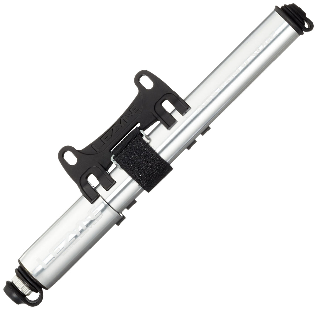 Lezyne Minipumpe CNC Gauge Drive, 24, 1-MP-GDHP-V1M04 Silber-Glänzend, Silber-Glänzend