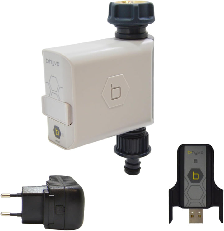 Orbit B-hyve 94990 Smart-Schlauchhahn-Timer mit Wi-Fi-Hub Single