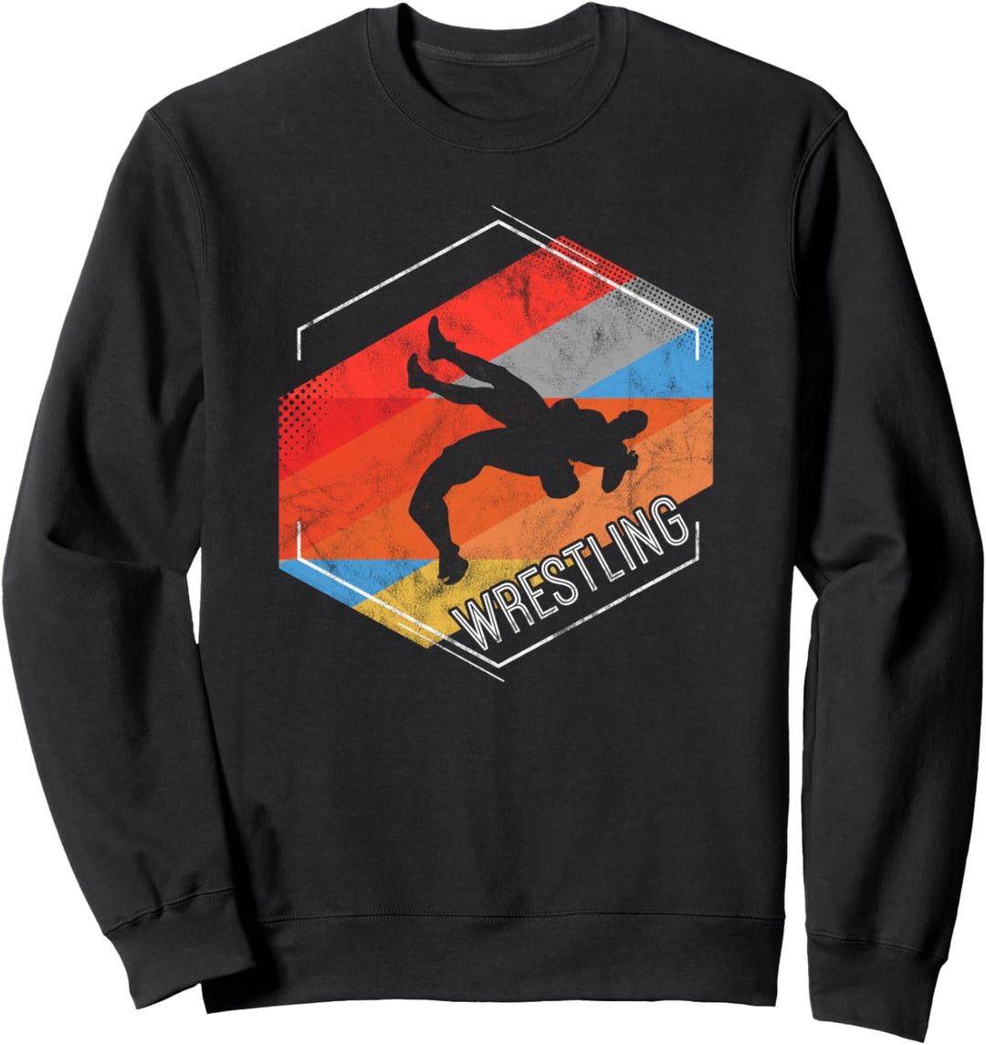Ringer-Geschenk für Wrestler Sweatshirt