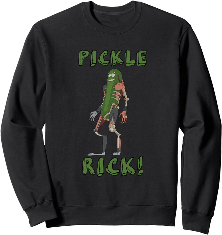 Adult Swim Rick & Morty Pickle Rick Sweatshirt