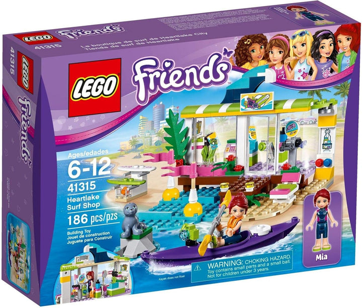 LEGO Friends 41315 - "Heartlake Surfladen Konstruktionsspiel, bunt