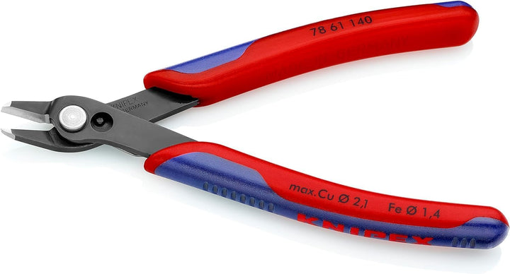 Knipex Electronic Super Knips® XL brüniert, mit Mehrkomponenten-Hüllen 140 mm 78 61 140 Mit Mehrkomp