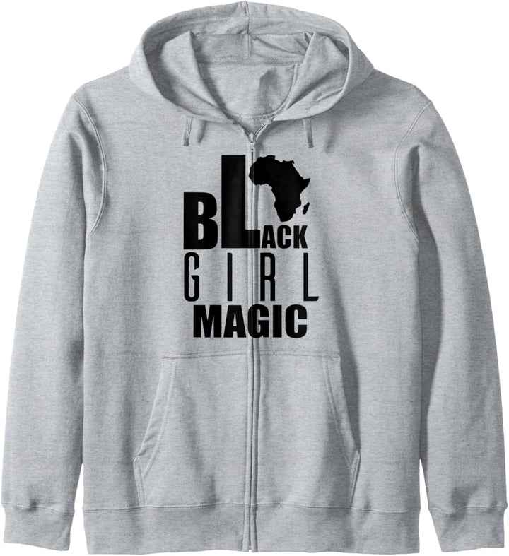 Black Girl Magic Melanin Queen Afro Africa Kapuzenjacke