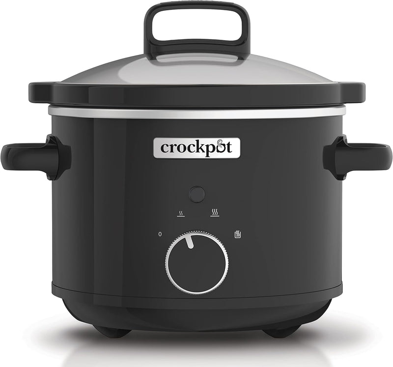 Crockpot Schongarer | entnehmbare, leicht zu reinigende Keramikschale | 2,4 Liter (1–2 Personen) | S