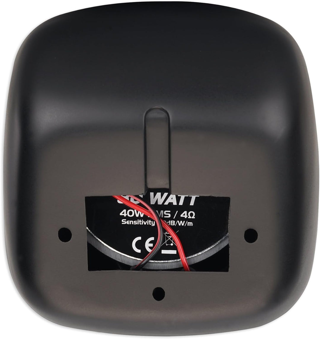 Caliber Lautsprecher Auto - 2er Set Auto Boxen - Geeignet für die Aufbau - Max. 80 W - 40 W RMS - Sc
