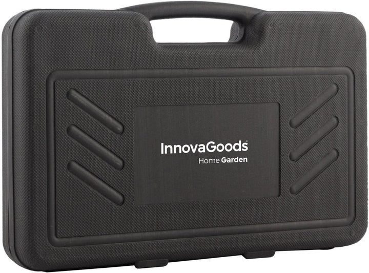 InnovaGoods Unisex – Erwachsene Ig116868 Grillkoffer, Schwarz/Orange, Einheitsgrösse