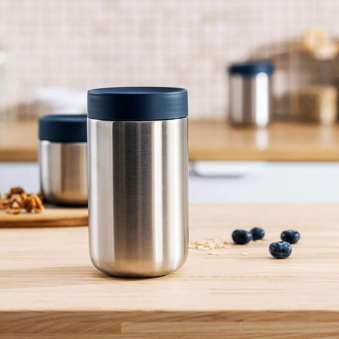 Berghoff Home Thermobehälter für Essen – 0,75L – Edelstahl Warmhaltebehälter – Thermobecher für Getr