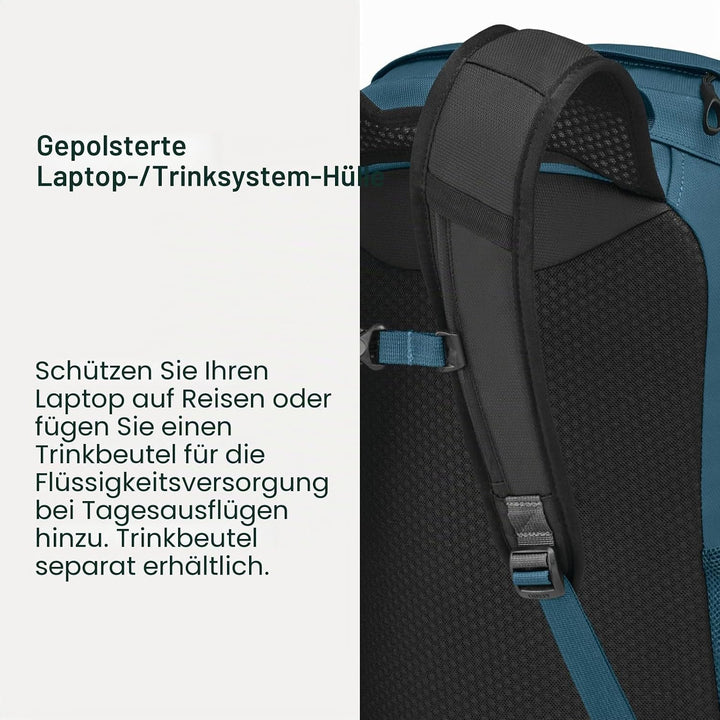 Osprey Farpoint Unisex Reiserucksack Modern und lebendig Zircon Red, Modern und lebendig Zircon Red