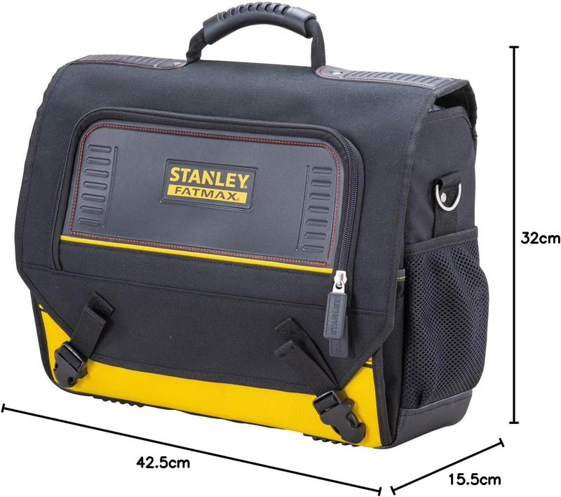 Stanley FMST1-80149 FatMax Laptop- und Werkzeugtasche, robust, wasserabweisend, abnehmbare Schulterg