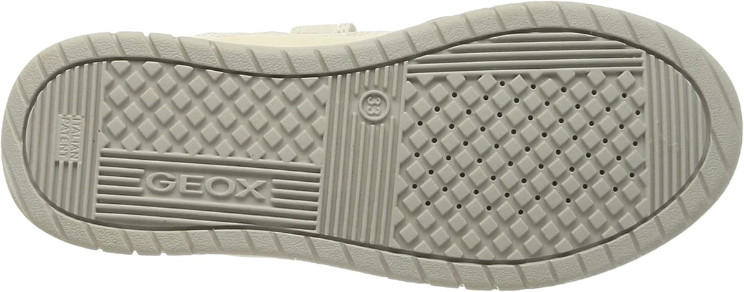 Geox Jungen J Perth Boy B Sneakers 28 EU White Lt Grey, 28 EU White Lt Grey