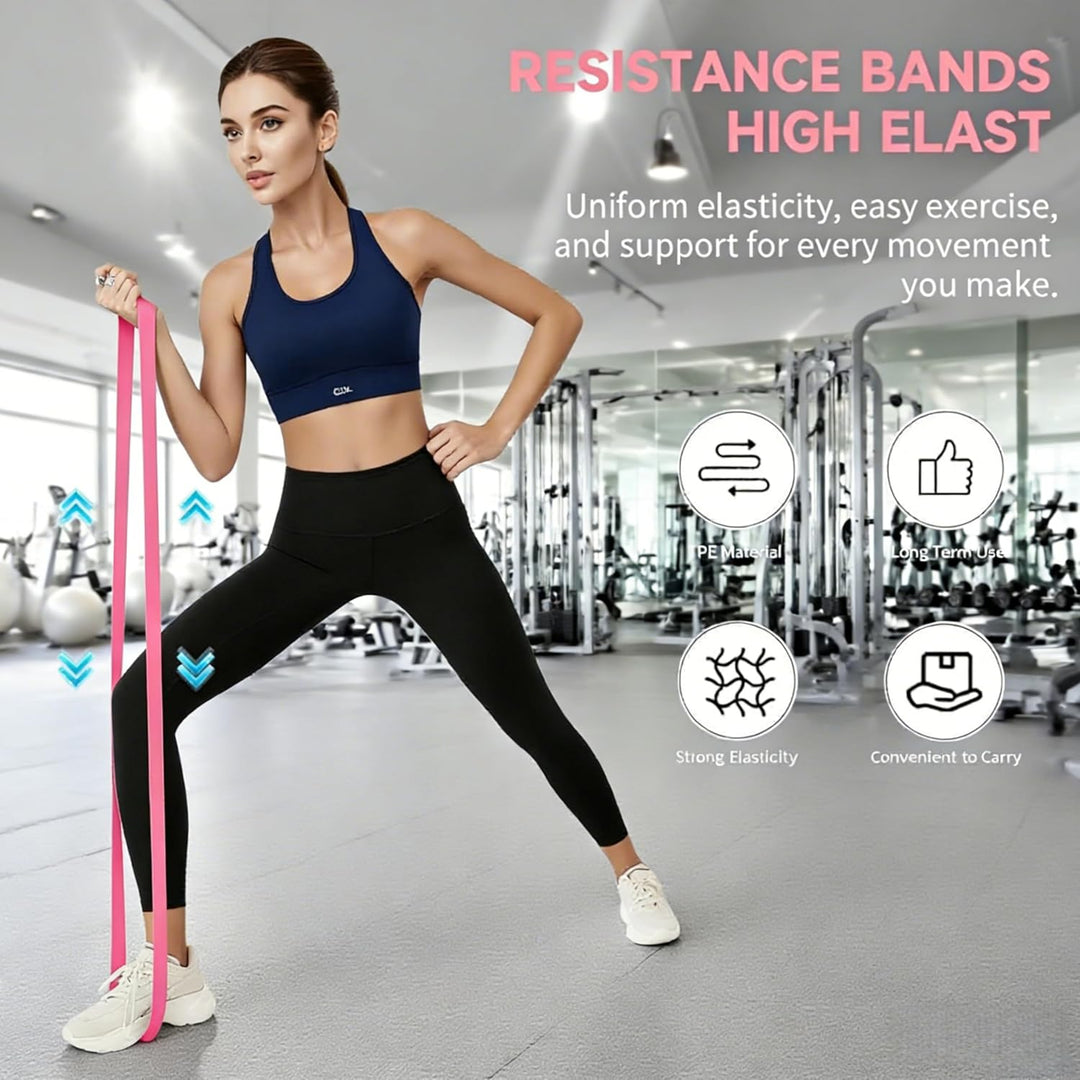Generisch Essential Pilates Workout Kit für Frauen - Enthält Pilates Ring, 25cm Yoga Ball, Booty Ban