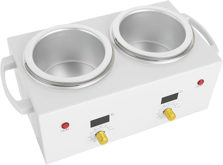 DSYOGX Doppeltopf-Wachserhitzer, 100W Elektrische Wachserhitzungsmaschine Professionelle Doppel Wach