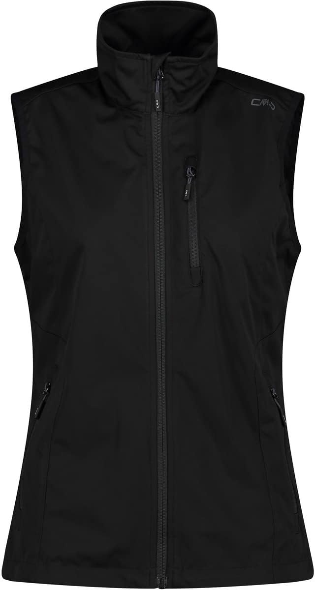CMP - Leichte Softshellweste für Damen, Schwarz, D48