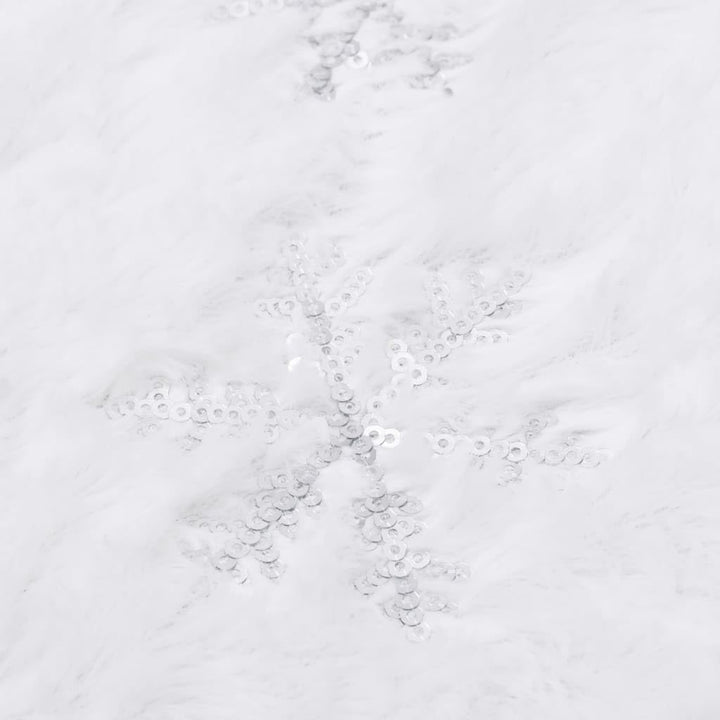 vidaXL Luxus Weihnachtsbaumdecke Christbaumdecke Weihnachtsdeko Weihnachtsbaum Rock Decke Bodenmatte