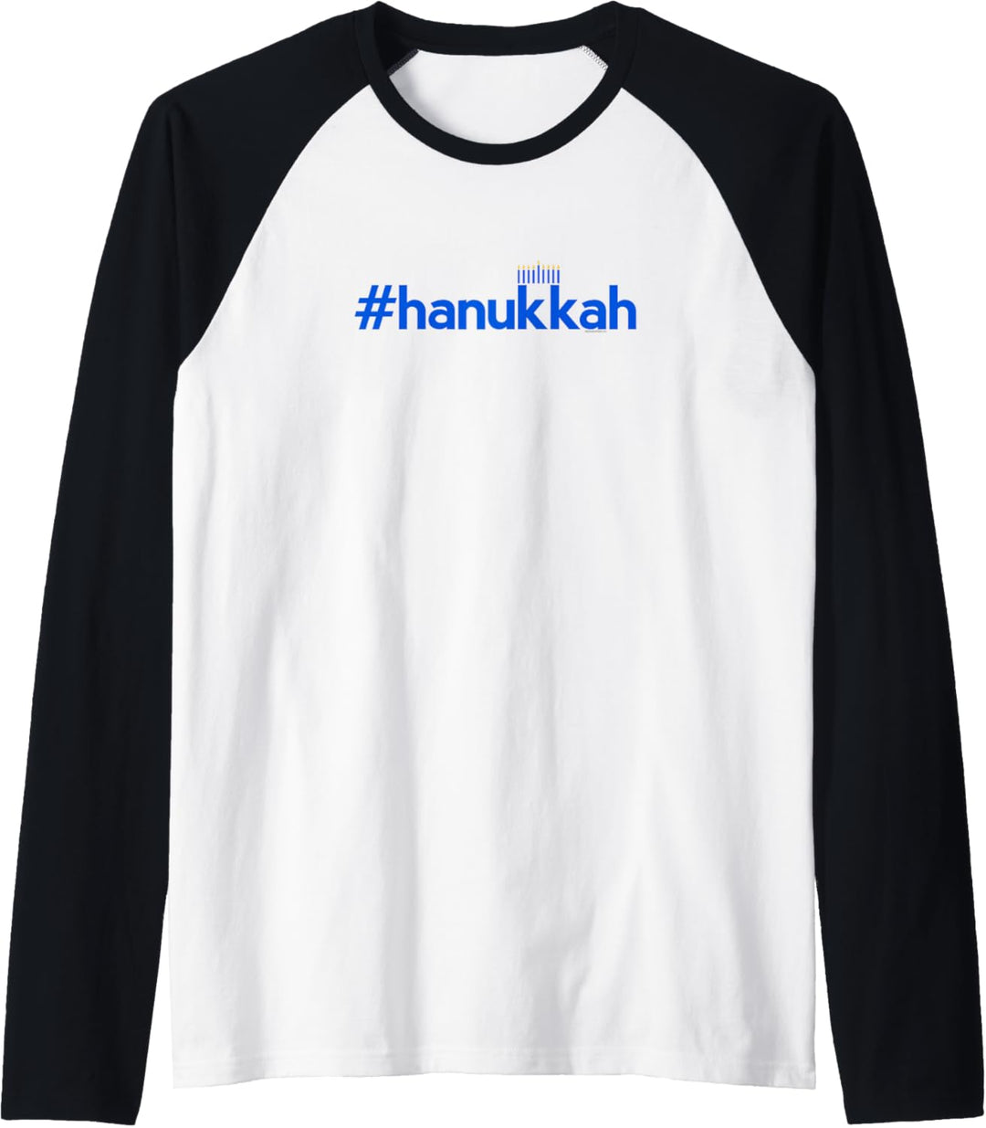 Hanukkah Gifts for Men Women Kids | Menorah Hanukah Jewish Raglan