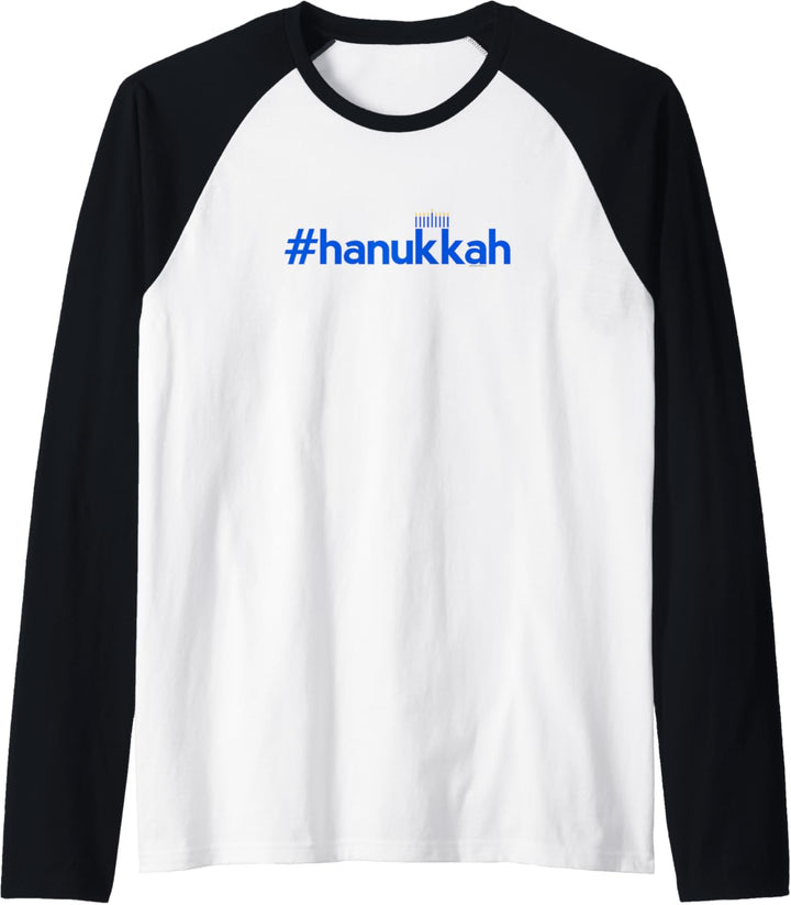 Hanukkah Gifts for Men Women Kids | Menorah Hanukah Jewish Raglan