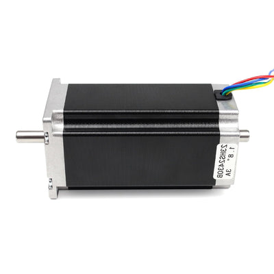 RATTMMOTOR Schrittmotor 3 Stück Nema 23 Stepper Motor, Doppelwelle 4 Drähte Stepping Motor 2.8Nm (42
