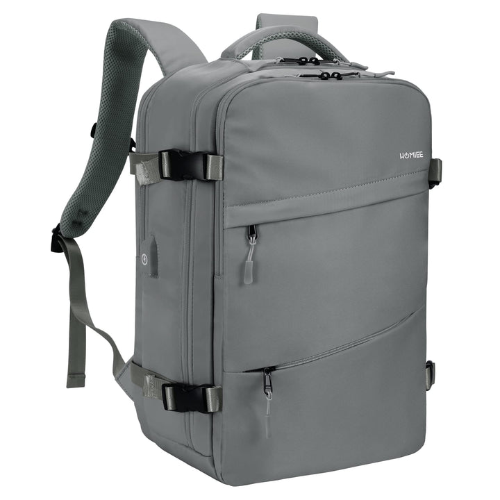 HOMIEE Reiserucksack Damen, Handgepäck Rucksack,15,6 Zoll Laptop Rucksack für Arbeit Schule Wochenen