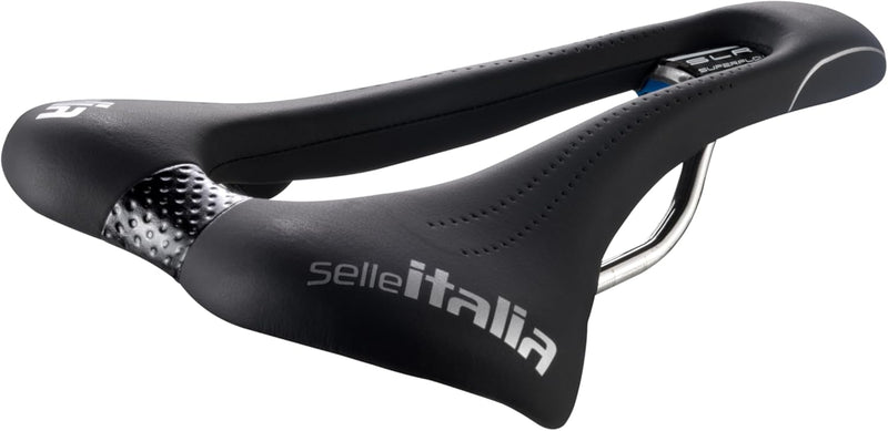 Selle Italia SLR Superflow L 14 Fahrrad-Sattel Schwarz, Schwarz