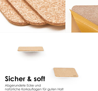 LucyBalu® Katzentreppe Wand Innen & Aussen 3er Set | Kletterwand für Katzen | Wandpark für Katzen bi