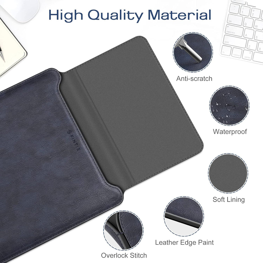 Fintie 13.6 Zoll Laptop Tasche mit Ständer Kompatibel mit MacBook Air 13.6 2026-2022, MacBook Neo, M